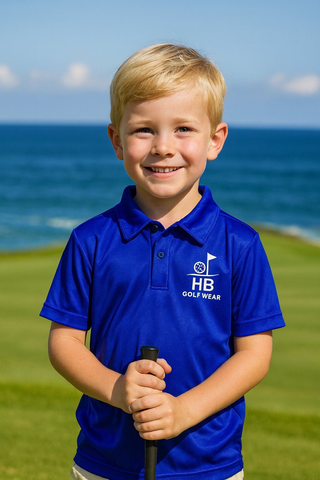 Classic Blue Golf Shirt